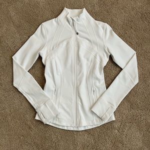 Lululemon White Define Jacket